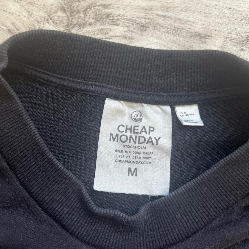 Cheap Monday Black Sweater with Yellow Details - Picture 2 of 5